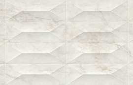 Плитка Marazzi Italy M4PE Marbleplay Calacatta Struttura Gem 3D Rett. 30х90
