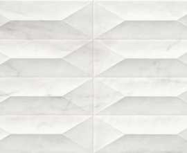Плитка Marazzi Italy M4PC Marbleplay White str.Gem 3D 30x90