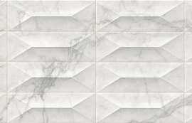 Плитка Marazzi Italy M4PD Marbleplay Statuarietto Struttura Gem 3D Rett. 30х90
