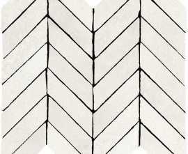 Мозаика Marazzi Italy M3SC Alchimia Mosaico Spina White 30x37