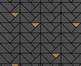 Мозаика Marazzi Italy M3JD Eclettica Anthracite Mosaico Bronze 40x40