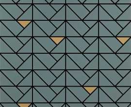 Мозаика Marazzi Italy M3JF Eclettica Sage Mosaico Bronze 40x40