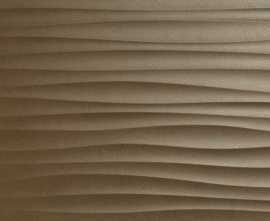 Плитка Marazzi Italy M1AM Eclettica Bronze Struttura Wave 3D Rett 40x120
