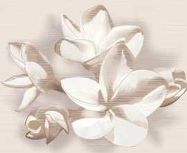 Панно Azori 584192004 Панно AMATI PLUMERIA BEIGE 40,2x50,5