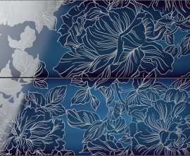 Панно Iris Ceramica 835007 SLIDE Comp. Flowers Ocean 40x60