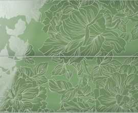 Панно Iris Ceramica 835006 SLIDE Comp. Flowers Emerald 40x60