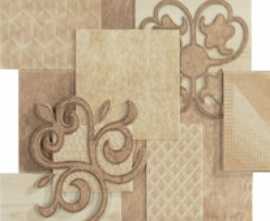 Бордюр Porcelanite Dos 9516 COMP.CREMA-BEIGE SIN FIN II, 23,2x19,9