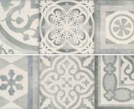 Декор Porcelanite Dos Ros. 9512 COMPOSICION RETRO II GRIS 30x90