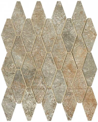 Мозаика FAP Ceramiche fRW4 Nobu Slate Gres Rombi Mosaico Matt 31x35,5