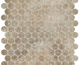 Мозаика FAP Ceramiche fRVN Nobu Slate Gres Round Mosaico Matt 29,5x32,5