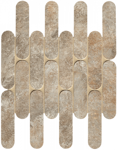 Мозаика FAP Ceramiche fRVK Nobu Slate Curve Mosaico Matt 29x29,5