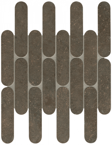 Мозаика FAP Ceramiche fRM8 Nobu Cocoa Curve Mosaico Matt 29x29,5