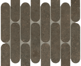 Мозаика FAP Ceramiche fRM8 Nobu Cocoa Curve Mosaico Matt 29x29,5