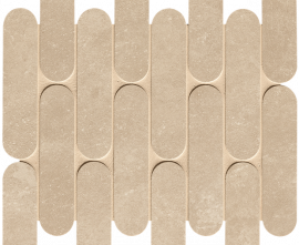 Мозаика FAP Ceramiche fRM7 Nobu Beige Curve Mosaico Matt 29x29,5