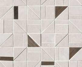 Мозаика FAP Ceramiche fOSM Nux White Gres Outline Mosaico 30x30