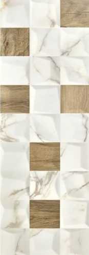 Декор Love Ceramic Tiles Calacatta Rise Gold Matt Rett 35х100