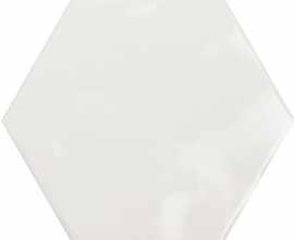 Плитка Ribesalbes PT03134 Hex White Glossy 15x17,3