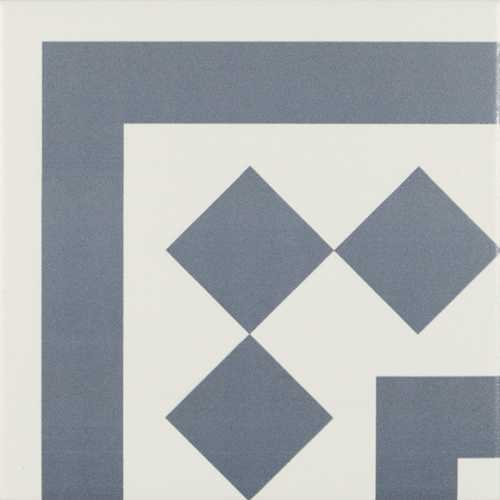 Декор Ribesalbes PT02105 ANTIGUA AZUL 001 ESQUINA 20x20