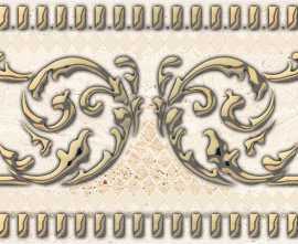 BELLEZA 05-01-1-72-03-11-1105-0 Бордюр Лаурия бежевый 7х20