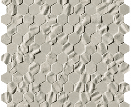 Мозаика FAP Ceramiche fOYY Bloom Grey Star Esagono Mosaico 29,5x32,5
