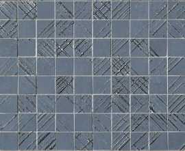 Мозаика FAP Ceramiche fOY0 Bloom Metal Blue Silver Mosaico 30,5x30,5