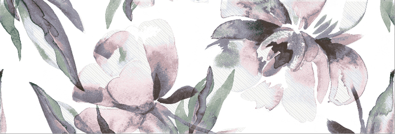 Декор Novacera LE 93900A-DEC15S Blanco Satinado Decor Flor Primavera Rectificado 30x90