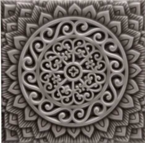 Декор Adex ADST4078 RELIEVE MANDALA UNIVERSE TIMBERLINE 14,8x14,8