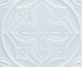 Декор Adex ADST4096 RELIEVE MANDALA PLANET ICE BLUE 14,8x14,8