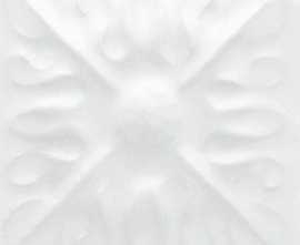 Декоративная вставка Adex ADST4060 Taco Relieve Flor №2 Snow Cap 3x3