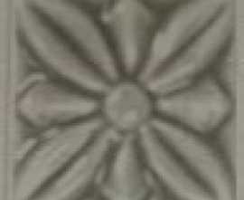 Декоративная вставка Adex ADST4059 Taco Relieve Flor №1 Graystone 3x3