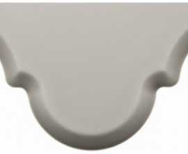 Плитка Adex ADST8014 Arabesco Biselado Remate Graystone 7.5X15