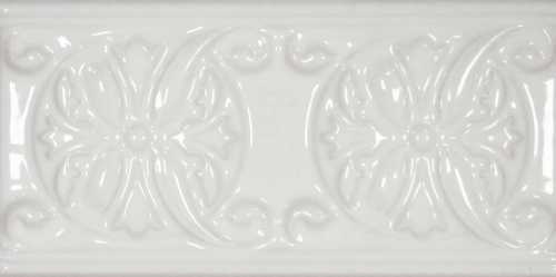 Бордюр Cevica 7515CL10WZIN PLUS CLASSIC 10 WHITE ZINC 7,5X15