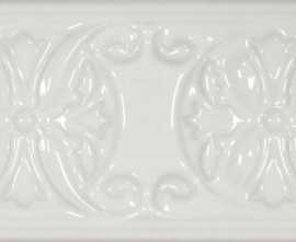 Бордюр Cevica 7515CL10WZIN PLUS CLASSIC 10 WHITE ZINC 7,5X15