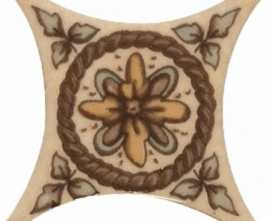 Декоративная вставка Azulev Estrella Chelsea Beige 6.7x6.7