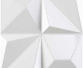 Плитка Dune 187349 MULTISHAPES White Gloss 25x25