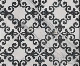 Декор FAP Ceramiche fLZM Roma Deco 20 Statuario Grafitte 20x20