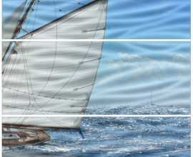 Панно Cerrol Панно Regatta-3 B Wave 50x60