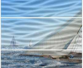 Панно Cerrol Панно Regatta-3 A Wave 50x60