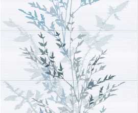 Панно Keraben Decor Nippon (set 3 pz) Blanco 75*70