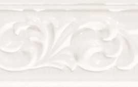 Бордюр Marca Corona Delux White Fregio 6х30,5
