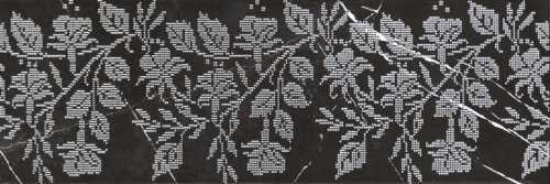 Gracia Ceramica Geneva black Декор 01 25х75