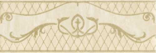 Gracia Ceramica Бордюр Regina beige 01 8.5х25