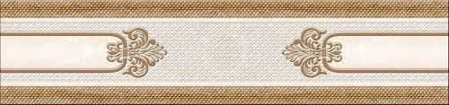 Eurotile 355 Бордюр Eclipse Beige 7x30