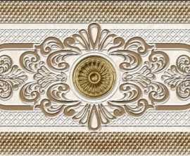 Декор Eurotile 358 Eclipse Beige 9x16