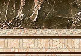 Eurotile 283 Бордюр Hermitage 4x30