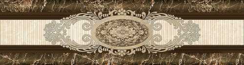 Eurotile 282 Бордюр Hermitage Центр 8.5x30