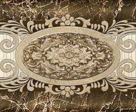 Eurotile 282 Бордюр Hermitage Центр 8.5x30