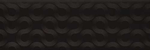 Плитка Mei O-SPI-WTU231 Spin Black Geo 25x75