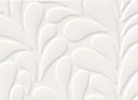 Плитка Mei O-MOA-WTA051 Moon Line рельеф белый 29x89