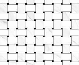 Плитка Geotiles Tangle Blanco 33.3*55